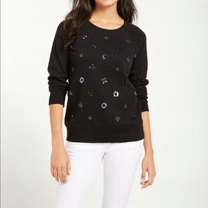 Tommy Bahama Aruba Embellished Crew Sweatshirt